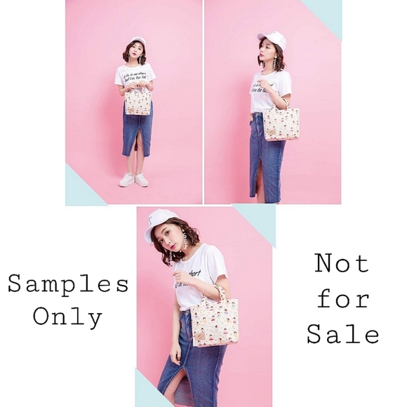 Waterproof Alpaca Mini Tote Handbag - Picture 3 of 8